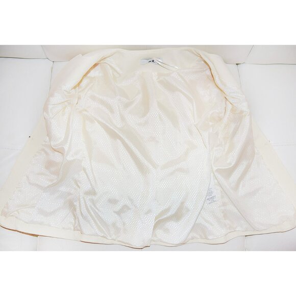 Open Front Cropped Suit Jacket - Picture 16 of 16